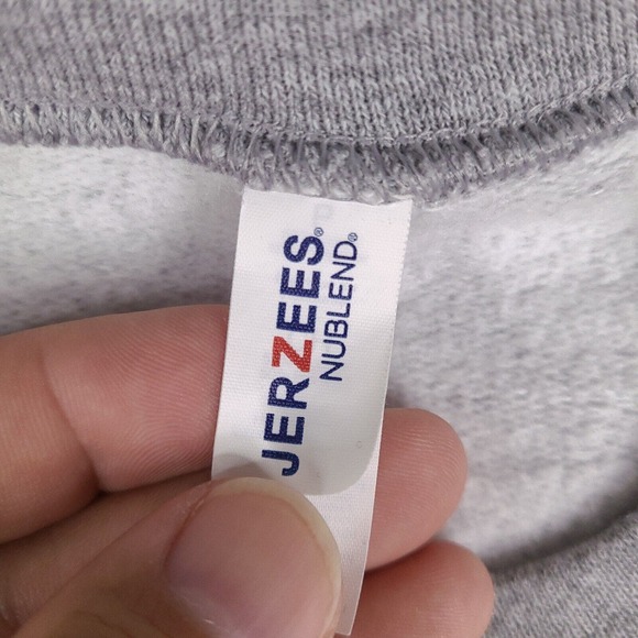 Spongebob Square Pants Sweatshirt Adult Small Gray 2020 Crew Neck Jerzees - Picture 5 of 13